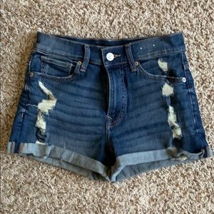 Express High Rise Shortie SZ 2